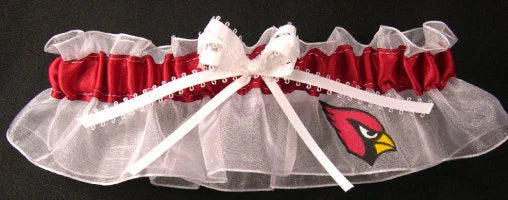 Arizona Cardinals Inspired Bridal Garter