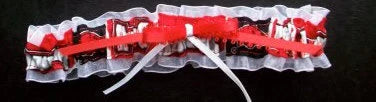 Arkansas Inspired Toss Garter