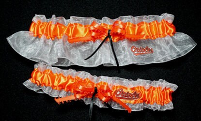 Baltimore Orioles Inspired Garter Set