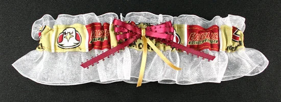 Boston College Inspired Bridal Garter