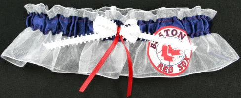 Boston Red Sox Inspired Bridal Garter