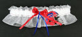 Buffalo Bills White Inspired Bridal Garter