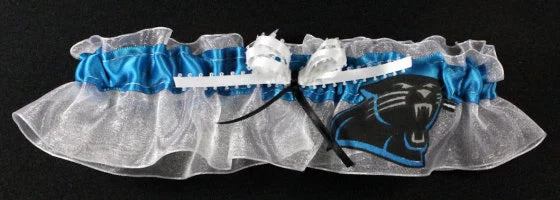 Carolina Panthers Inspired Bridal Garter