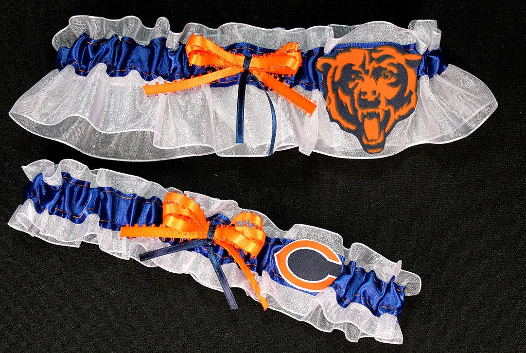Chicago Bears Inspired Garter Set