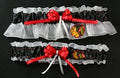 Chicago Blackhawks Inspired Garter Set