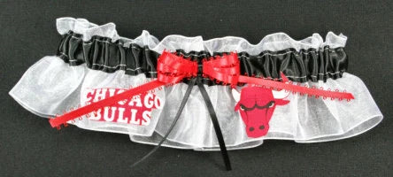Chicago Bulls Inspired Bridal Garter