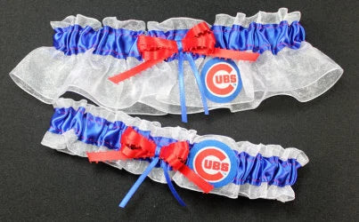 Chicago Cubs Inspired Garter Set