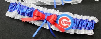 Chicago Cubs Inspired Toss Garter
