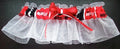 Cincinnati FF Inspired Bridal Garter