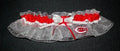 Cincinnati Reds Inspired Bridal Garter
