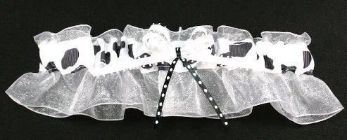 Cow Bridal Garter