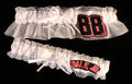 Dale Earnhardt Jr. White Inspired Garter Set