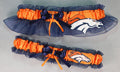 Denver Broncos Navy Inspired Garter Set