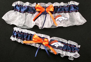 Denver Broncos Inspired Garter Set