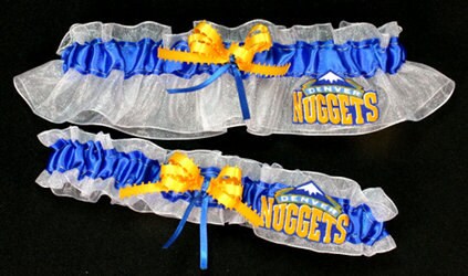 Denver Nuggets Inspired Garter Set