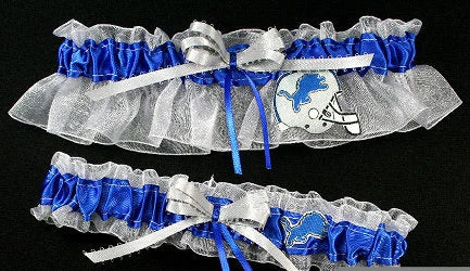 Detroit Lions Inspired Garter Set