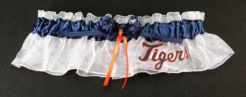 Detroit Tigers Inspired Bridal Garter