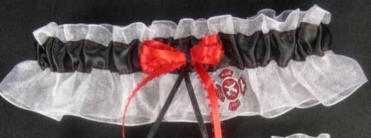 Fireman Bridal Garter