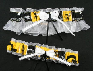 Georiga Tech FF Inspired Garter Set