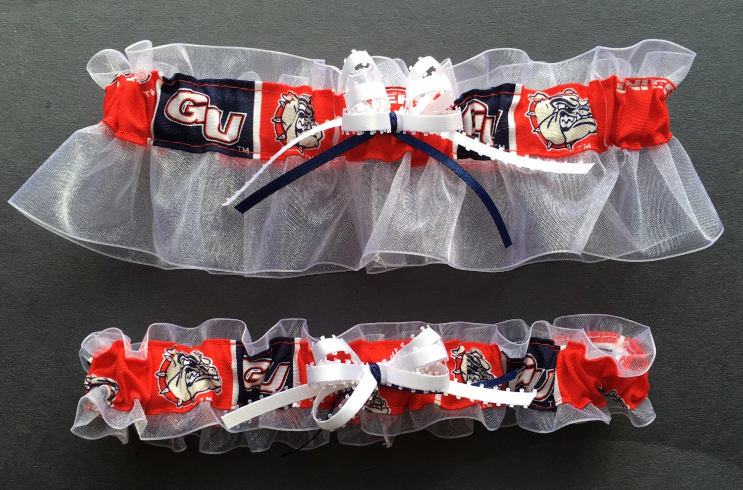Gonzaga FF Inspired Garter Set
