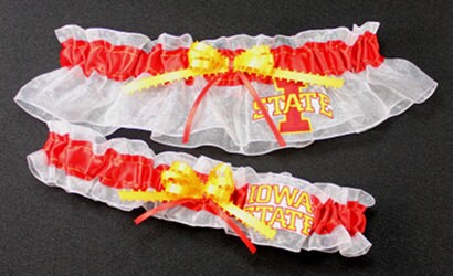 Iowa State Inspired Garter Set
