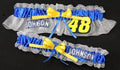 Jimmie Johnson Inspired Garter Set