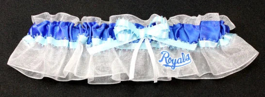 Kansas City Royals Inspired Bridal Garter