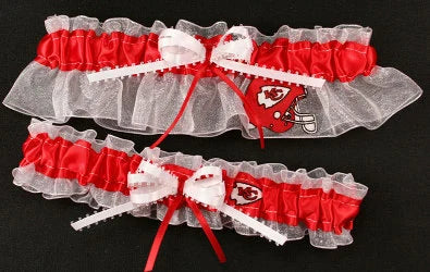 Kansas City Chiefs Inspired Garter Set