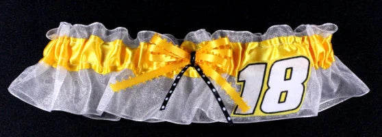 Kyle Busch Inspired Bridal Garter