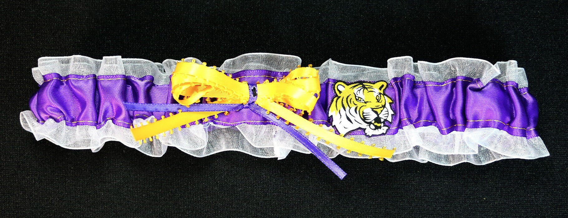 Louisiana State Inspired Toss Garter