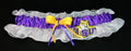 Louisiana State Inspired Bridal Garter