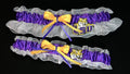 Louisiana State Inspired Garter Set