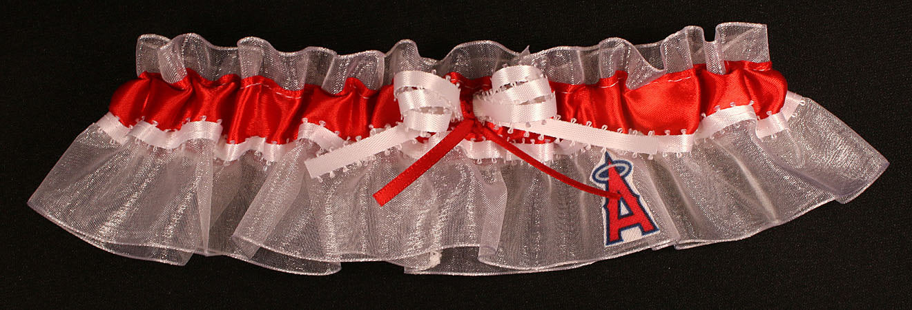 Los Angeles Angels Inspired Bridal Garter
