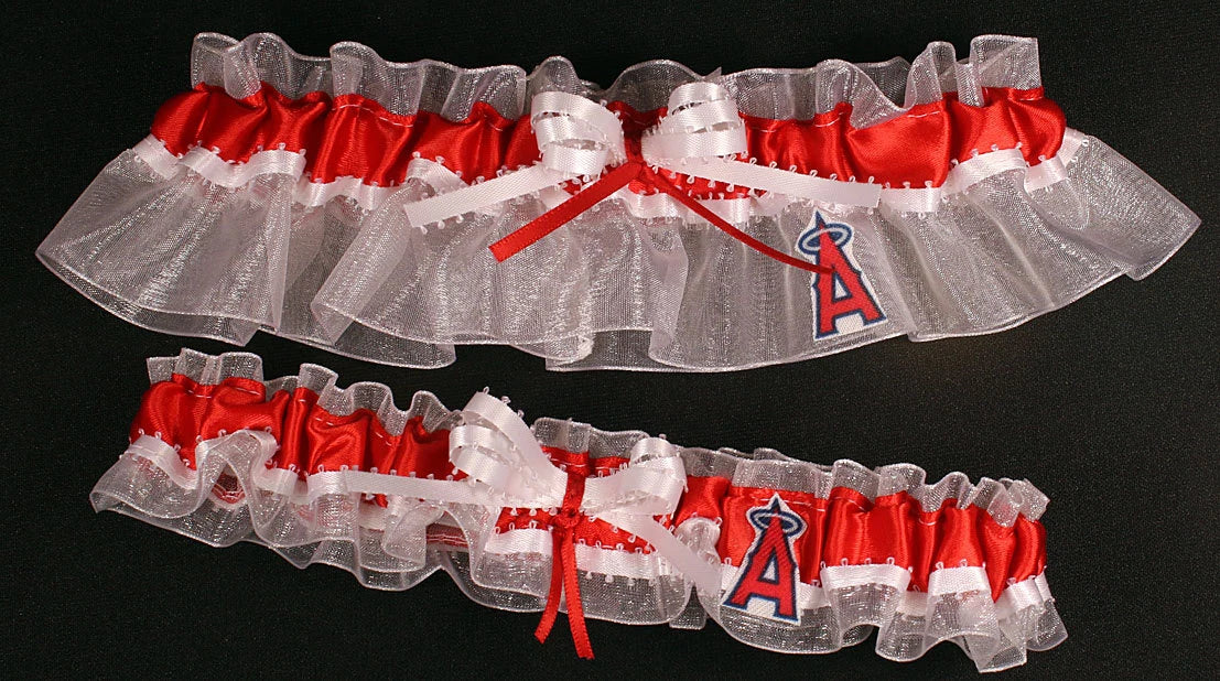 Los Angeles Angels Inspired Garter Set