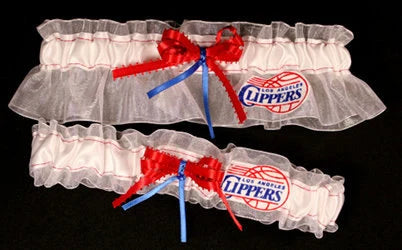Los Angeles Clippers Inspired Garter Set