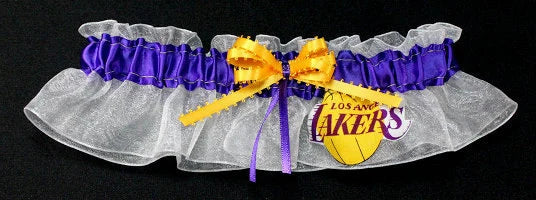 Los Angeles Lakers Inspired Bridal Garter