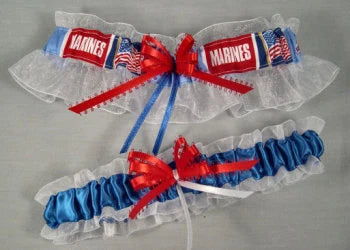 Marines Inspired Garter Set