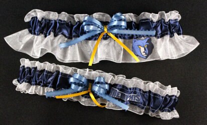 Memphis Grizzlies Inspired Garter Set