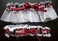Mississippi State Inspired Garter Set