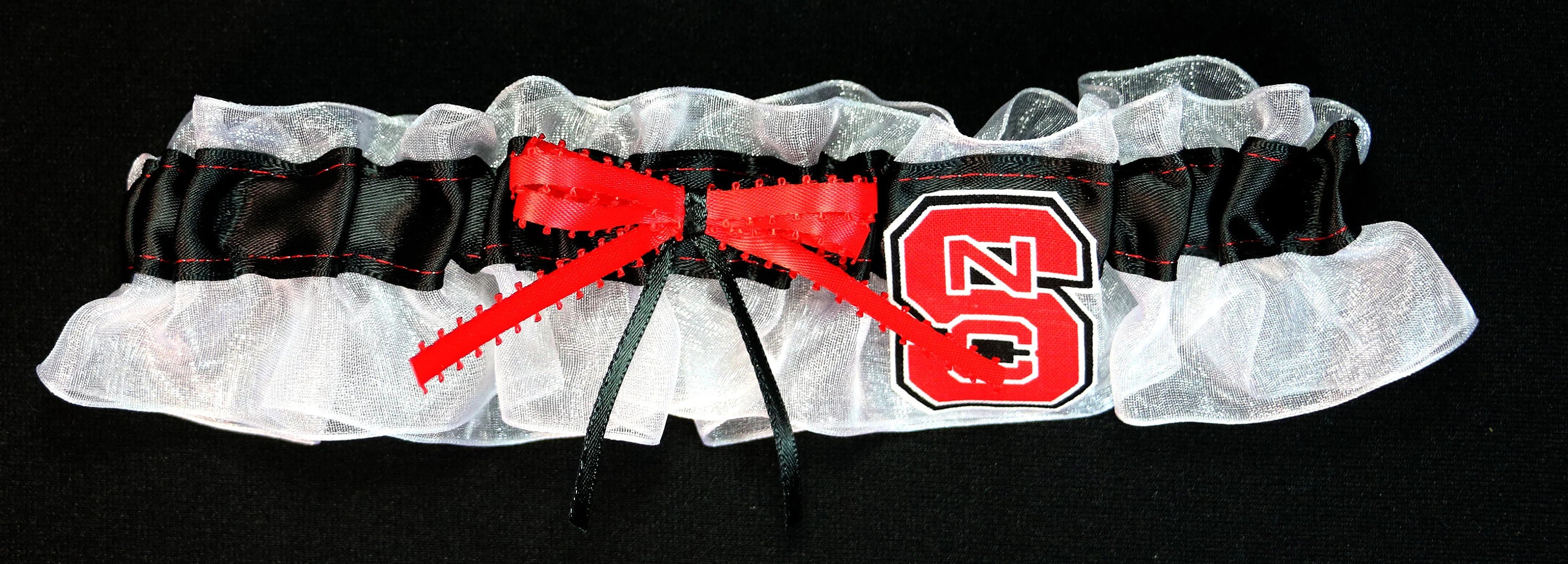 North Carolina State Inspired Bridal Garter