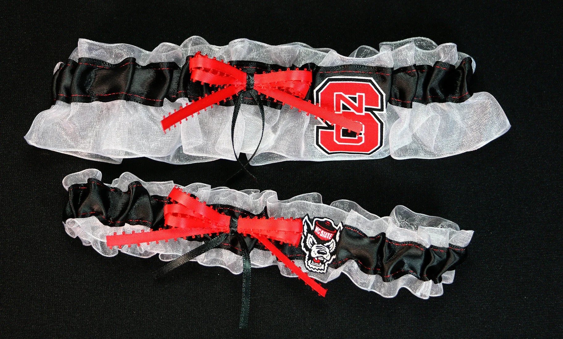 North Carolina State Inspired Garter Set