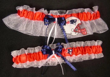 New England Patriots Inspired Garter Set