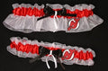 New Jersey Devils Inspired Garter Set