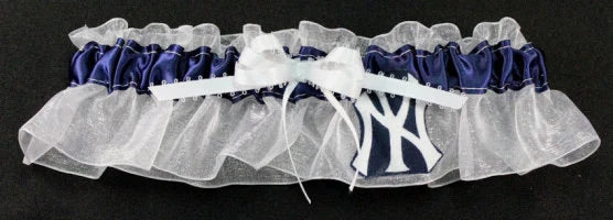 New York Yankees Inspired Bridal Garter