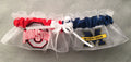 Ohio State/Michigan Inspired Bridal Garter