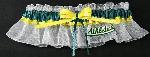 Oakland Athletics Inspired Bridal Garter