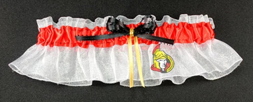 Ottawa Senators Inspired Bridal Garter