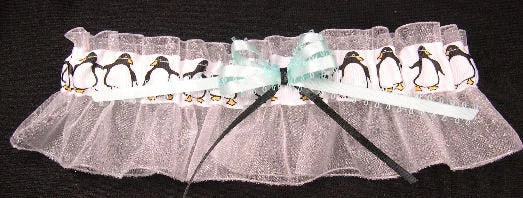 Penguin Bridal Garter