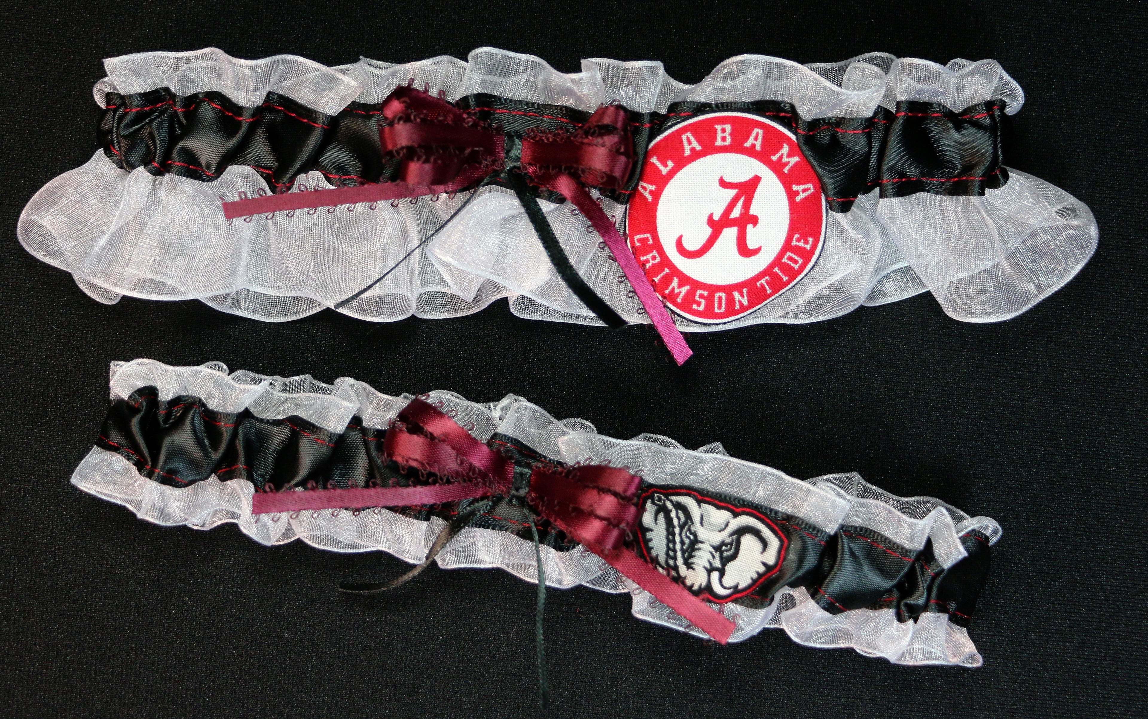 Alabama Inspired Garter Set