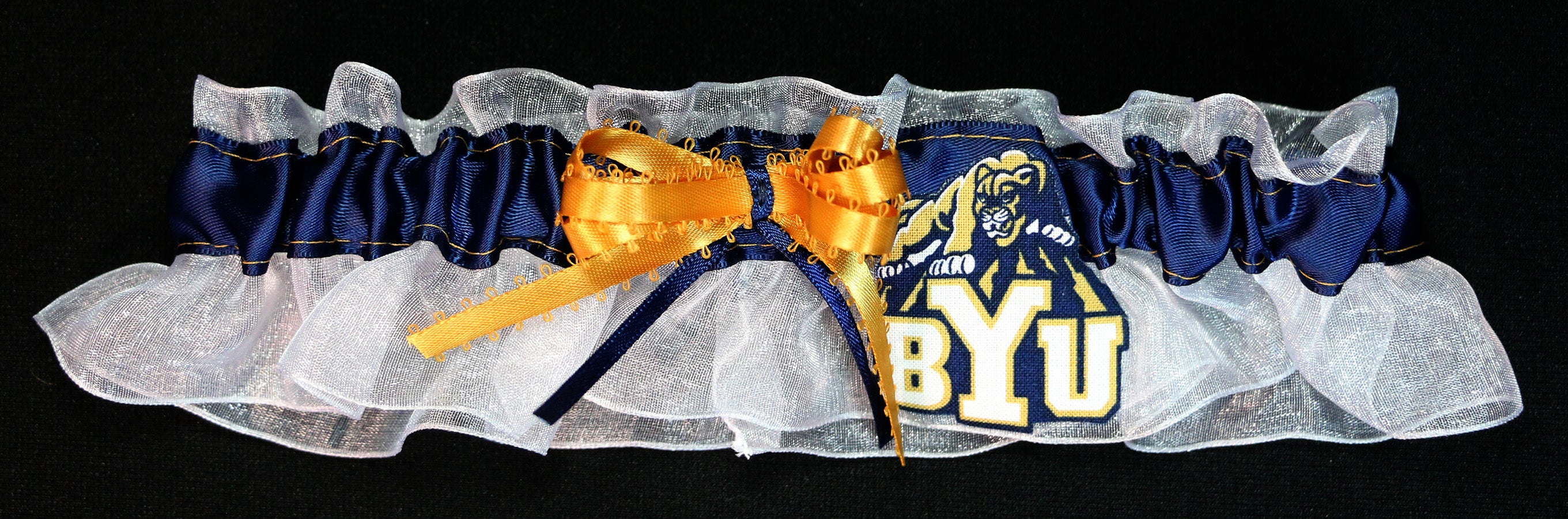 Brigham BYU Inspired Bridal Garter